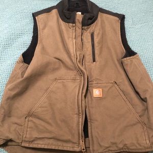 Carhartt work vest like new LG